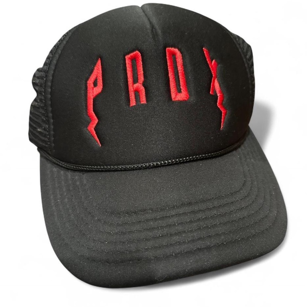 Paradox Black and Red Mesh Hat
